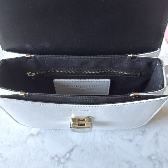 🆕 SÉZANE MILO MINI CLASSIC BAG (WHITE) - Picture 12 of 16